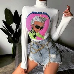 Kinky Cloth Holddloh White Bodysuit