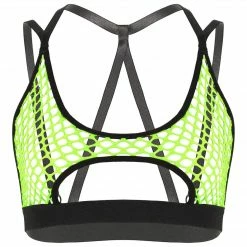 Kinky Cloth Hollow Fishnet Halter Top