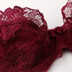 Kinky Cloth Hollow Floral Lace Bra And Panty Lingerie & Panties