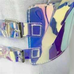 Kinky Cloth Holographic Straps Waist Sculpting Belts 13 Kinky Cloth Holographic Straps Waist Sculpting Belts