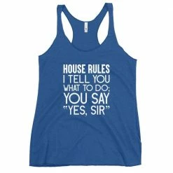 Kinky Cloth House Rules I Tell You What To Do Tank Top