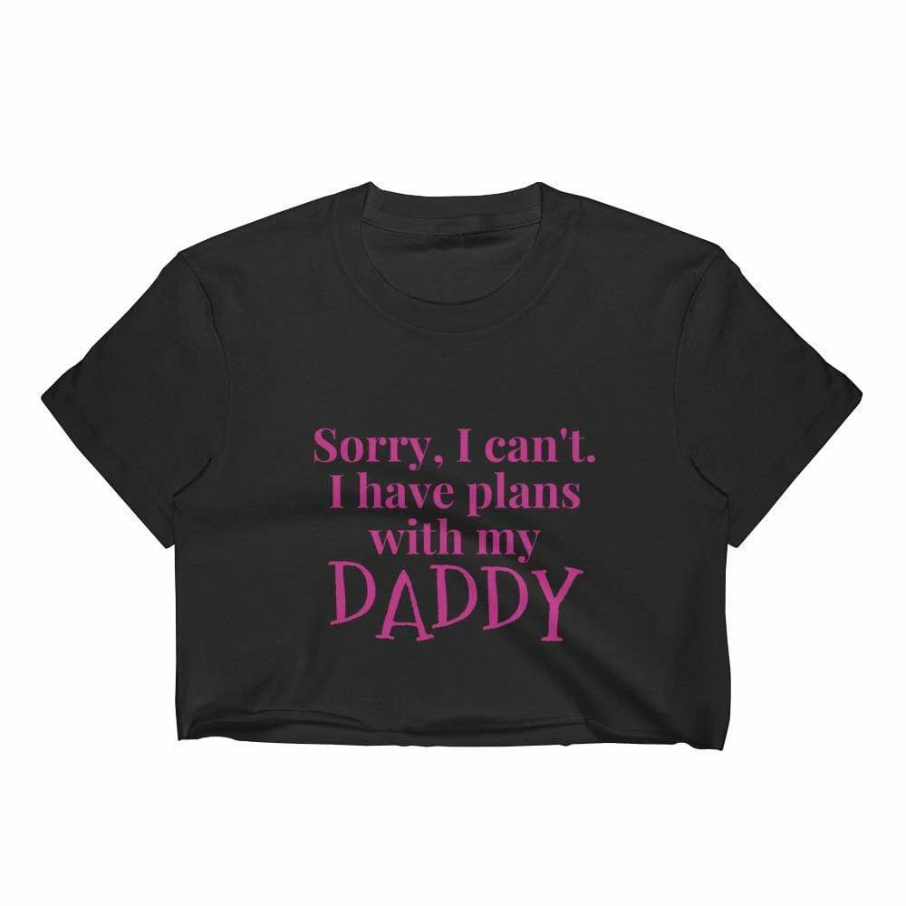 Kinky Cloth DDLG - Daddy / Little I Have Plans With Daddy Crop Top 2 Kinky Cloth DDLG - Daddy / Little I Have Plans With Daddy Crop Top
