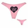 Kinky Cloth I Love You Daddy Thong Panties