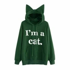 Kinky Cloth I'm A Cat Hoodie Kawaii