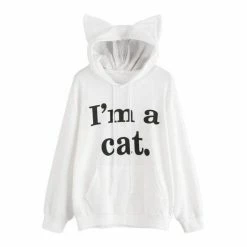 Kinky Cloth I'm A Cat Hoodie Kawaii