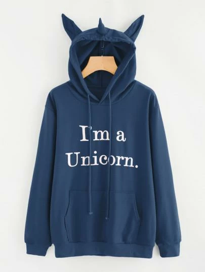 Spocket I'm A Unicorn Hoodie Kawaii 1 Spocket I'm A Unicorn Hoodie Kawaii