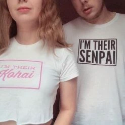 Kinky Cloth Kawaii I'm Their Senpai Top