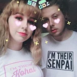 Kinky Cloth Kawaii I'm Their Senpai Top