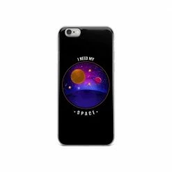 Kinky Cloth I Need My Space Wavey IPhone Case