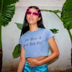 Kinky Cloth DDLG - Daddy / Little I've Been A Real Bad Girl Crop Top