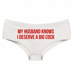 Kinky Cloth Cosplay I Want You Panties