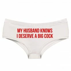 Kinky Cloth Cosplay I Want You Panties