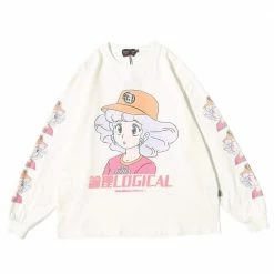 Kinky Cloth Japanese Cartoon Girl Sweatshirt