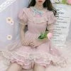 Kinky Cloth Japanese Lolita Doll Dress Cosplay