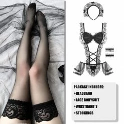 Kinky Cloth Japanese Maid Lingerie Cosplay