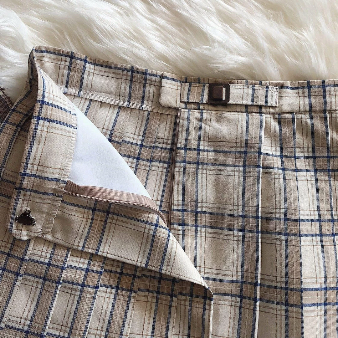 Kinky Cloth Cosplay Japanese Preppy Style Pleated Skirt 9 Kinky Cloth Cosplay Japanese Preppy Style Pleated Skirt