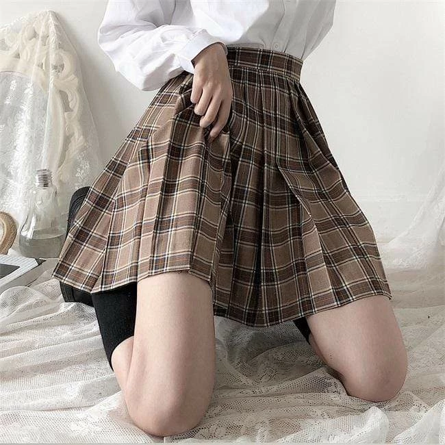 Kinky Cloth Cosplay Japanese Preppy Style Pleated Skirt 11 Kinky Cloth Cosplay Japanese Preppy Style Pleated Skirt