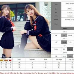 Kinky Cloth Japanese School Girl Uniform Kawaii