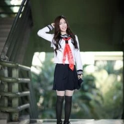 Kinky Cloth Japanese School Girl Uniform Kawaii