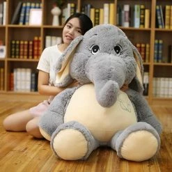 Kinky Cloth Jumbo Elephant Stuffie Plushies & Stuffies