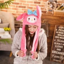 Kinky Cloth Kawaii Jumping Ears Hats