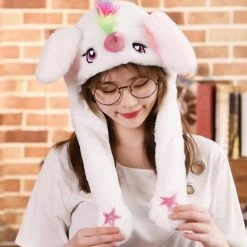 Kinky Cloth Kawaii Jumping Ears Hats