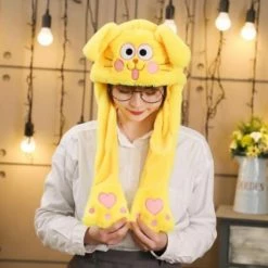 Kinky Cloth Kawaii Jumping Ears Hats