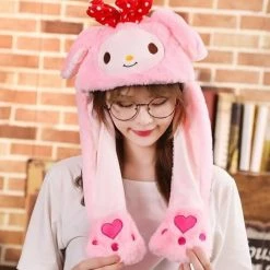 Kinky Cloth Kawaii Jumping Ears Hats