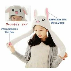 Kinky Cloth Kawaii Jumping Ears Hats