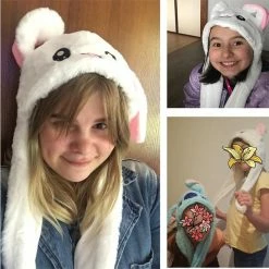 Kinky Cloth Kawaii Jumping Ears Hats