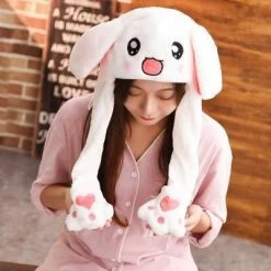 Kinky Cloth Kawaii Jumping Ears Hats