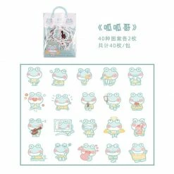 Kinky Cloth Kawaii Animal Box Stickers 40 Pcs/lot