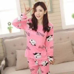 Kinky Cloth Kawaii Long Sleeve Pajama Set
