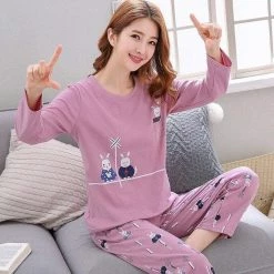 Kinky Cloth Kawaii Long Sleeve Pajama Set
