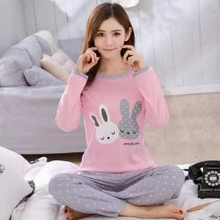 Kinky Cloth Kawaii Long Sleeve Pajama Set