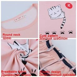 Kinky Cloth Kawaii Long Sleeve Pajama Set