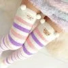 Kinky Cloth ABDL - Adult Baby Kawaii Fuzzy Animal Thigh High Socks