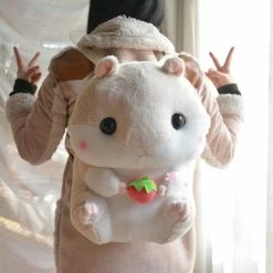 Kinky Cloth Kawaii Hamster Backpack Stuffie
