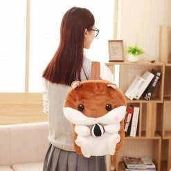 Kinky Cloth Kawaii Hamster Backpack Stuffie