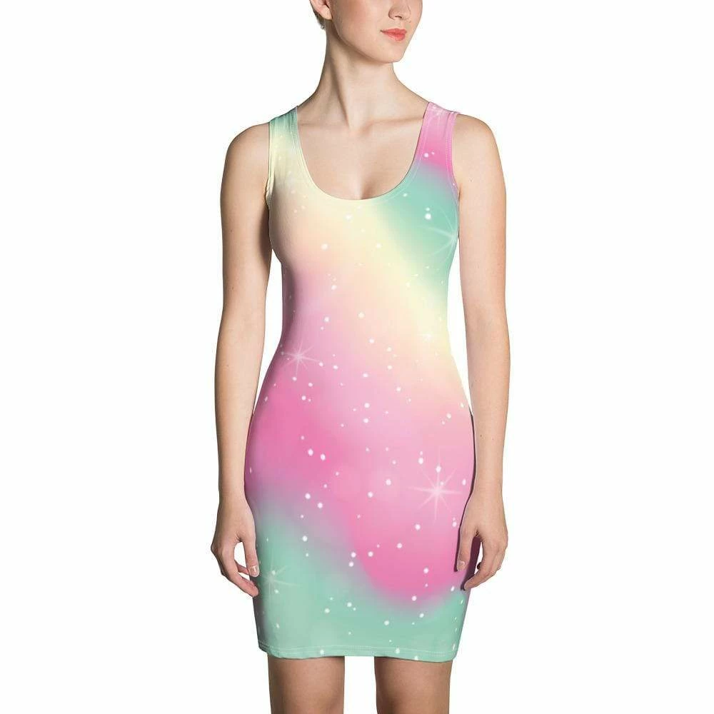 Kinky Cloth Kawaii Pastel Universe Dress 1 Kinky Cloth Kawaii Pastel Universe Dress