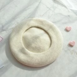 Kinky Cloth Kawaii Poached Egg Beret