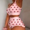 Kinky Cloth Kawaii Print Cami Sleepwear Set