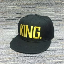 Kinky Cloth King & Queen Embroidered Hats
