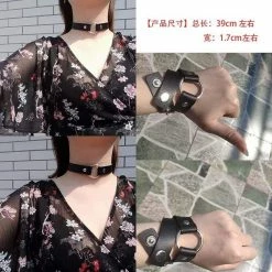 Kinky Cloth Kitten Ring Collar