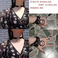 Kinky Cloth Kitten Ring Collar