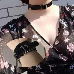 Kinky Cloth Kitten Ring Collar