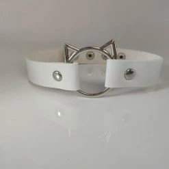 Kinky Cloth Kitten Ring Collar
