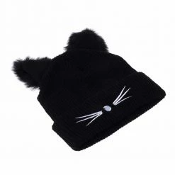 Kinky Cloth Kitty Ears Beanie Kawaii