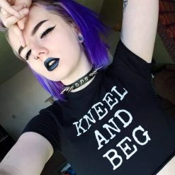 Kinky Cloth BDSM Kneel And Beg Top