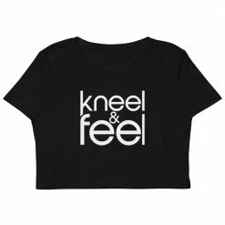 Kinky Cloth Kneel And Feel Organic Crop Top